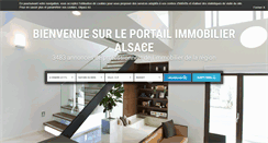 Desktop Screenshot of immobilier-alsace.net